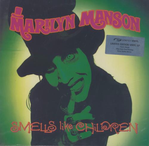 Marilyn Manson Smells Like Children UK vinyl LP album (LP Marilyn Manson Smells Like Children UK vinyl LP album (LP